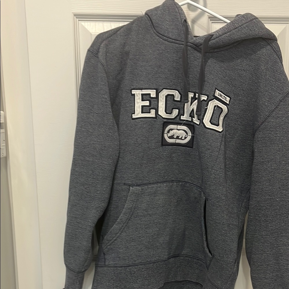 Ecko Unlimited Gray Men's Hoodie Sweater